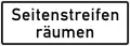 End of passing over verges/shoulder