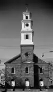 First Reformed Church, built in 1812, long the tallest building in the city
