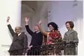 President Jose Lopez Portillo, Jimmy Carter, Mrs. Jose Lopez Portillo and Rosalynn Carter-State Visit Mexico