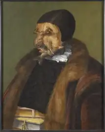 Giuseppe Arcimboldo, The Lawyer, possibly Ulrich Zasius, 1461-1536, humanist, jurist