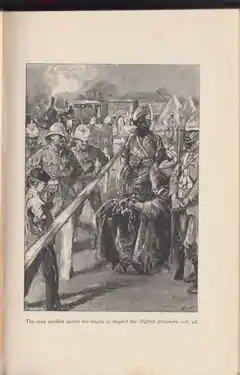 The men strolled across the tracks to inspect the Afghan prisoners.