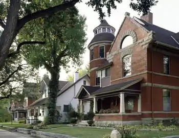 A neighborhood in Greeley, Colorado