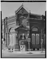 Northwestern National Bank (1886), SW corner Ridge & Girard Avenues, Otto C. Wolf, architect. Part of Girard Avenue Historic District. Photo: HABS