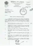 St. John's Wood Hill Brisbane City Council subdivision approval with conditions granted to C. S. & M. L. Appleby and M. E. Rainbow on 14 October 1985.